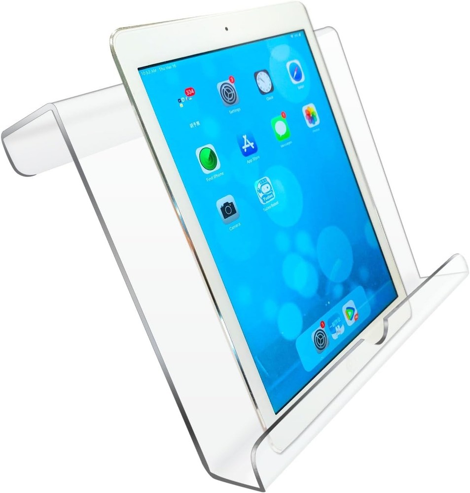 Treadmill Tablet Holder, Exercise Bike Reading Stand,Acrylic Book Holder
