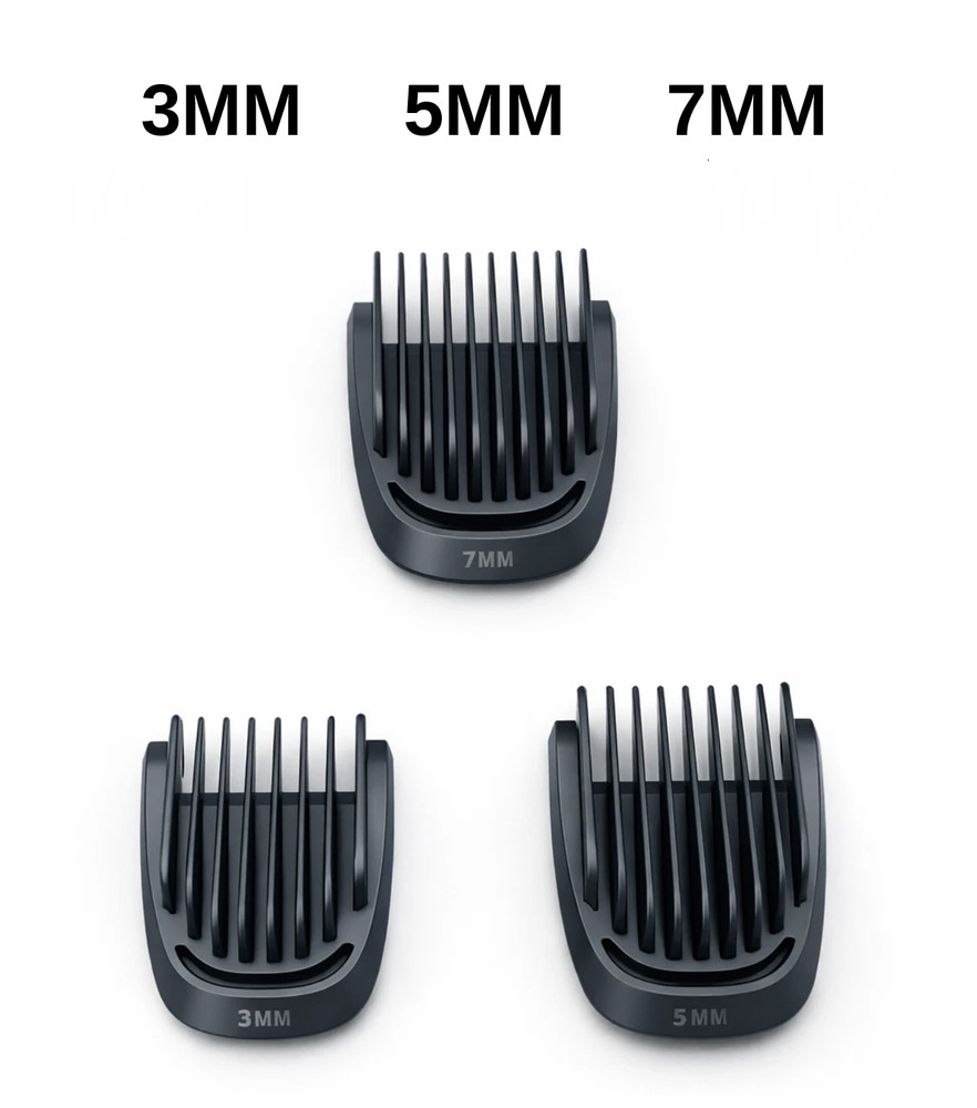 Philips Norelco 3mm 5mm 7mm Trimmer Replacement Blade Beard Guard Set
