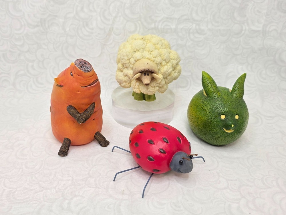 Enesco - Anthropomorphic - Home Grown Figurines - Vegetables - your choice Cute!