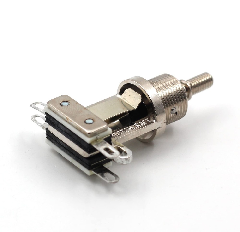 Switchcraft 3-Way Toggle Switch - Short Straight with Genuine Cream Switchcra...