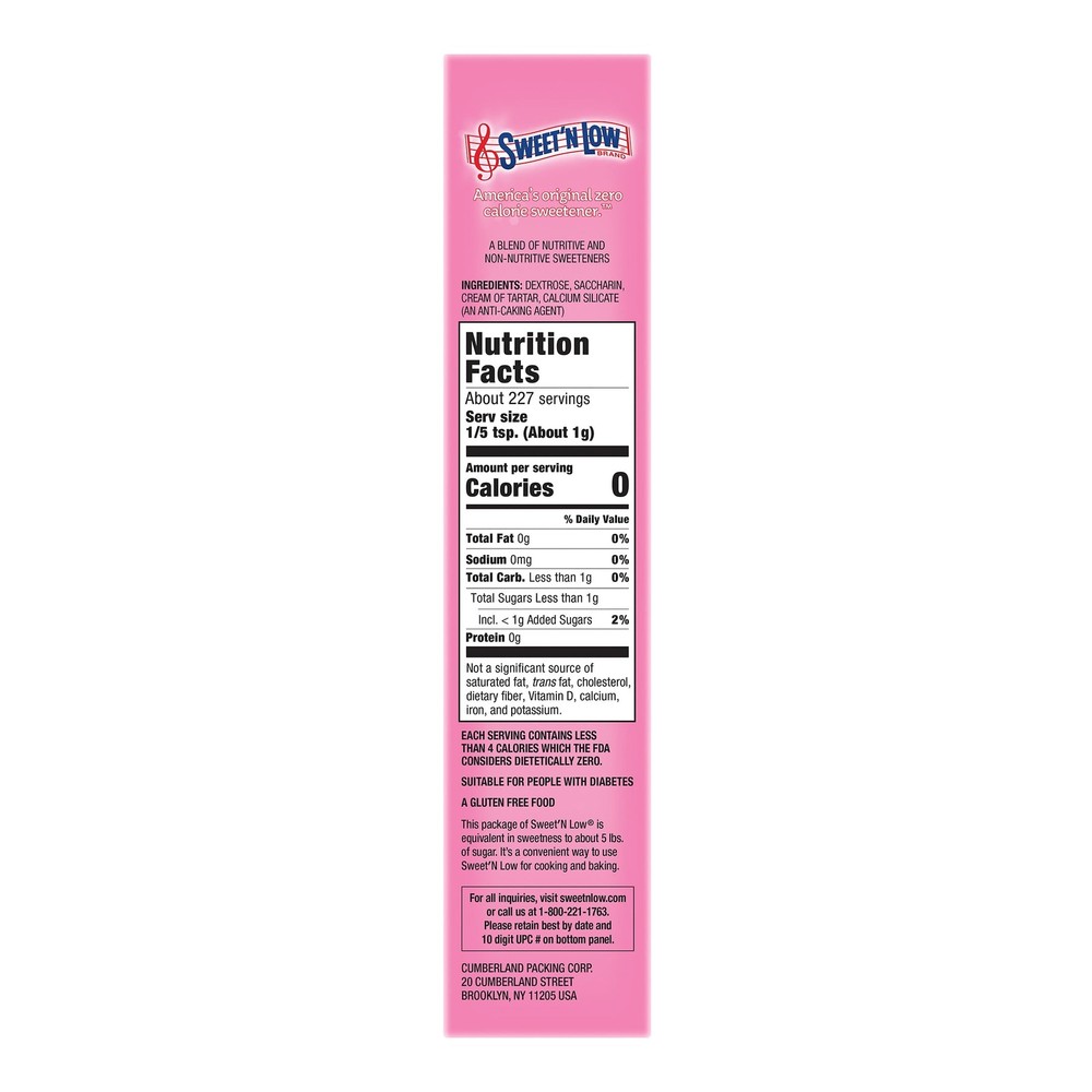 (4 pack) Zero Calorie Sweetener, 8 oz