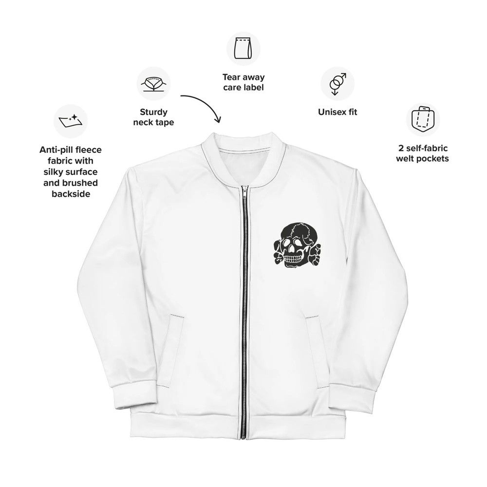 Never Lose Your Smile Unisex Bomber Jacket