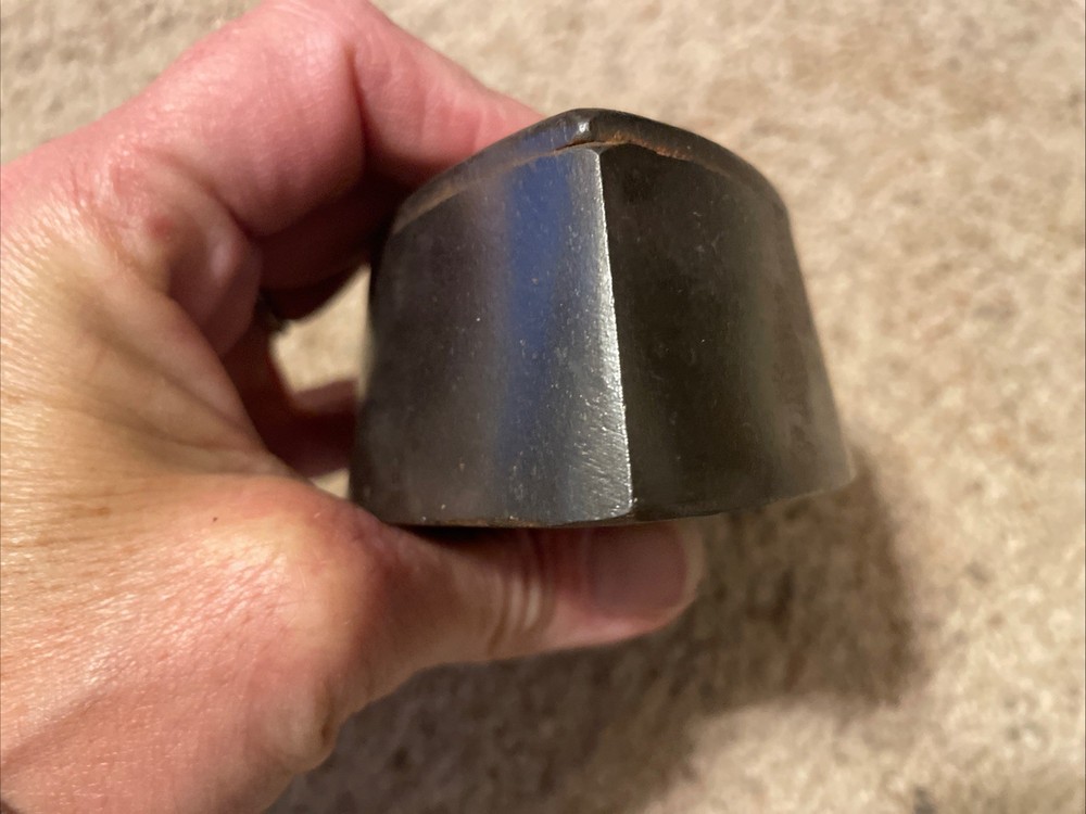 Cast Iron Unbranded SAD Iron 3 With Removable Handle Vintage