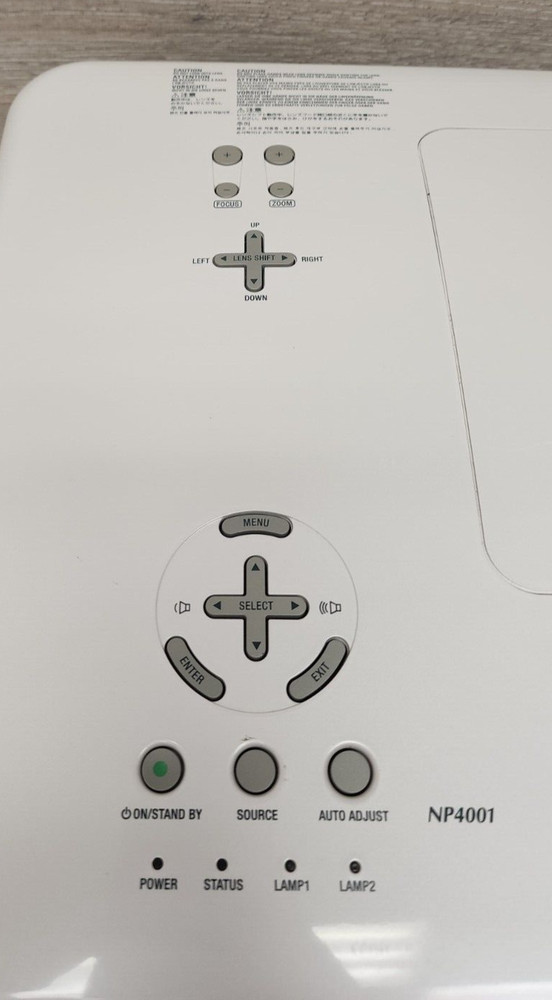 NEC NP4001 DLP HD Widescreen Projector Tested Working