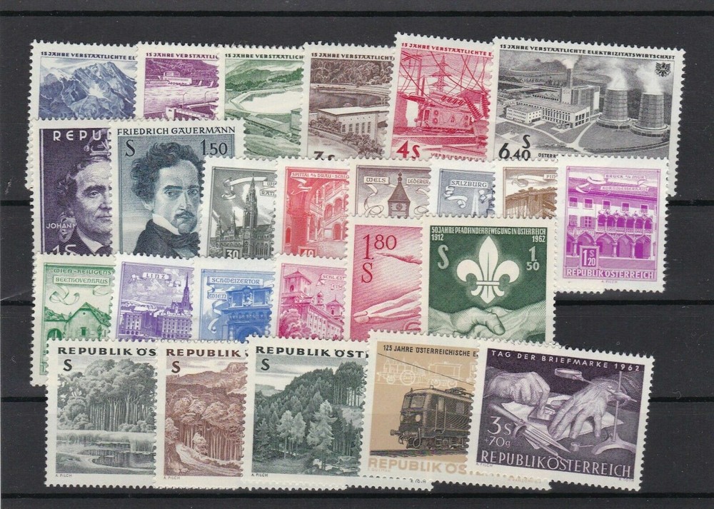 AUSTRIA - 1958 to 1963 - MINT/NH