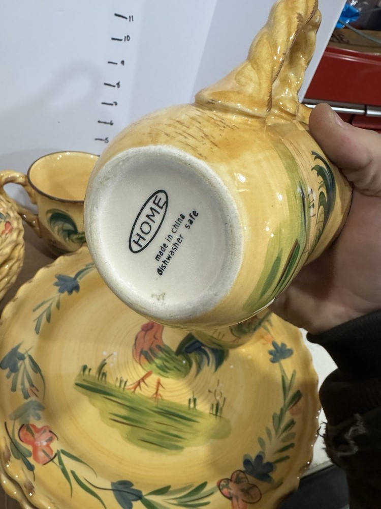 Vintage Home Rooster 16 Piece Dinner Set