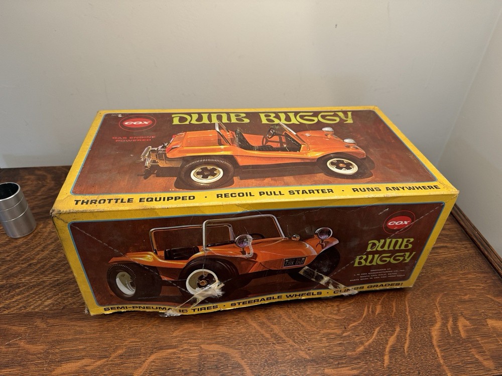 Vintage 1960's Cox Dune Buggy IN BOX UNTESTED