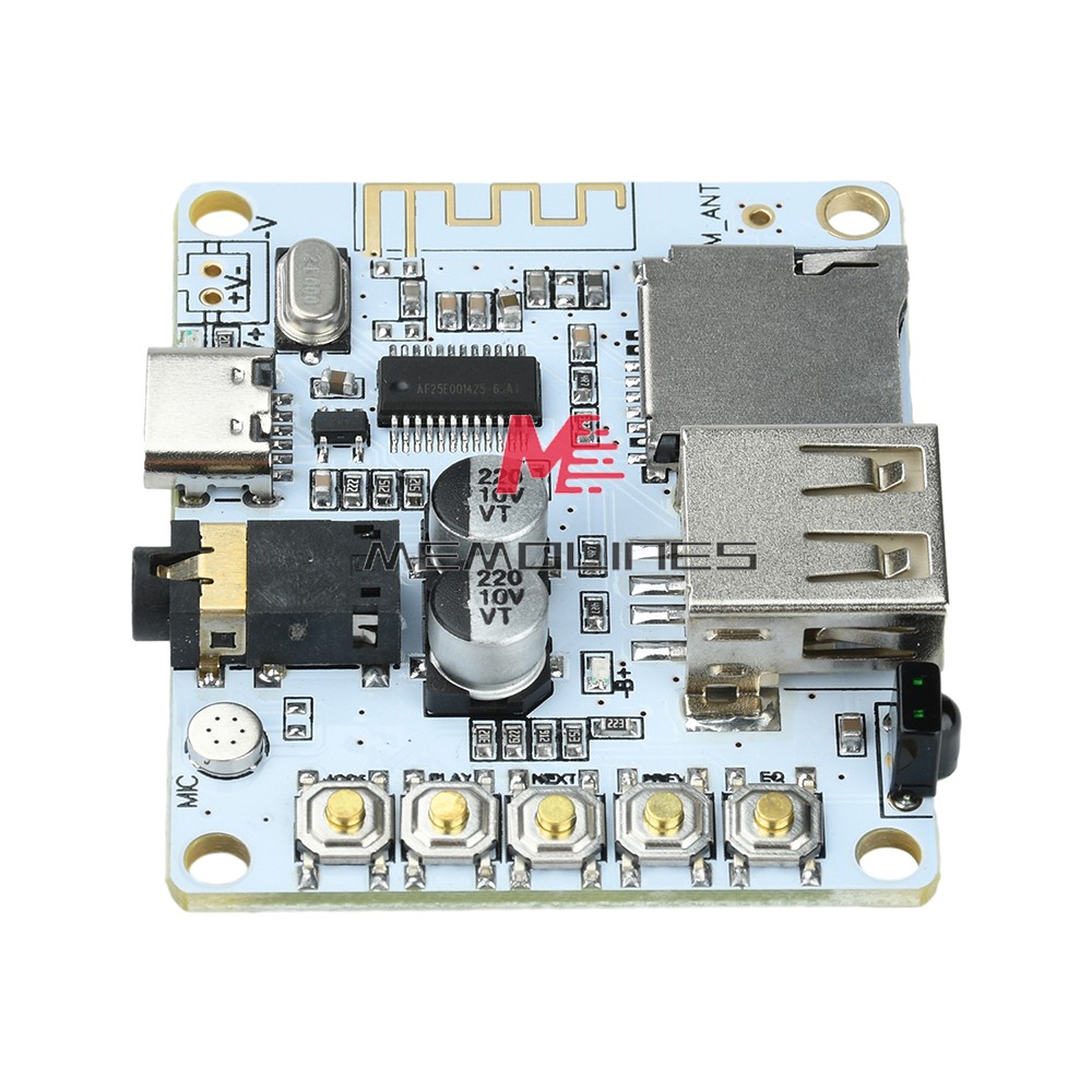 Bluetooth 5.4 Audio Receiver Board mp3 Lossless Decoder Decoding Module Type C
