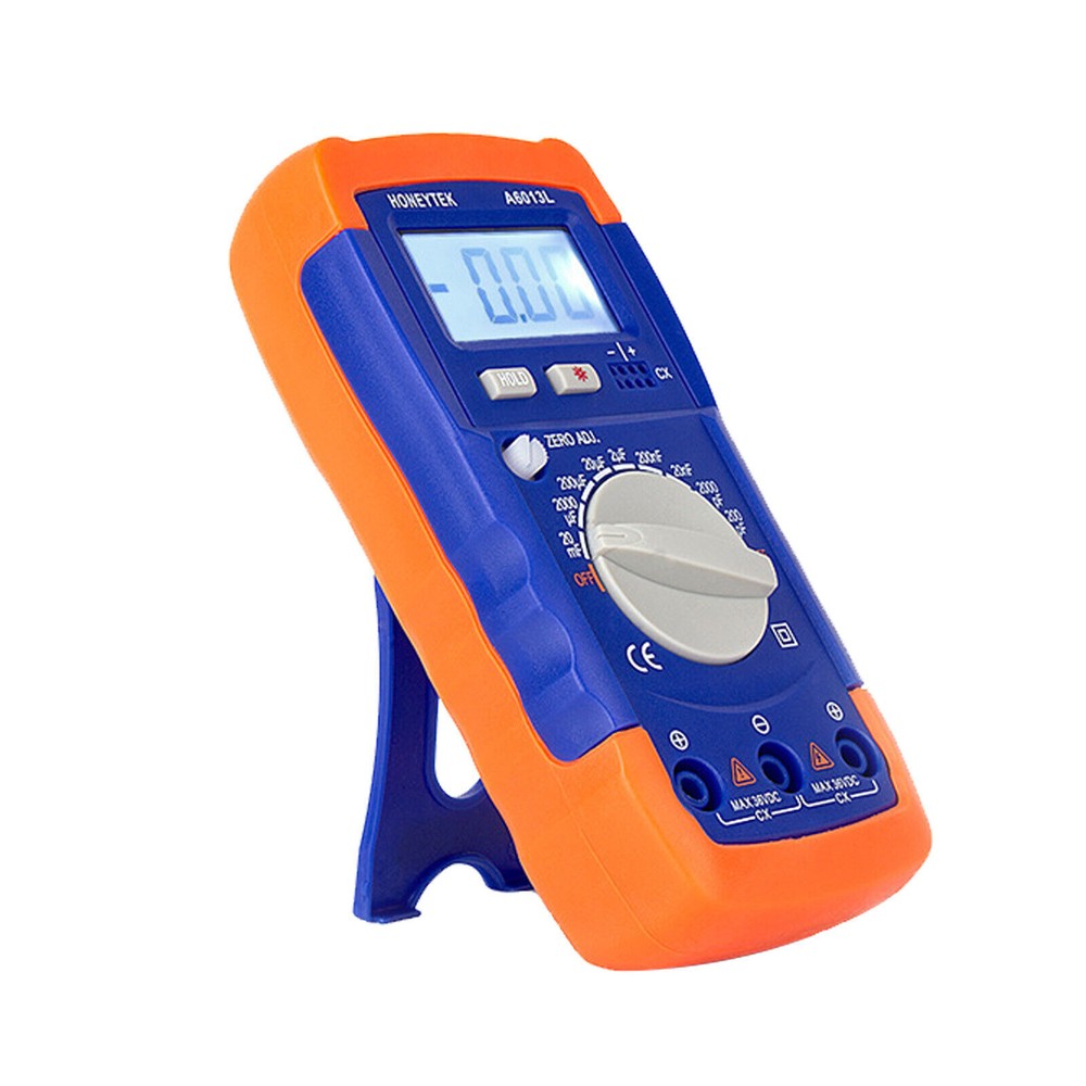 Multimeter Digital Capacitance 200pF-20mF Meter Capacitor Tester Measure Tool