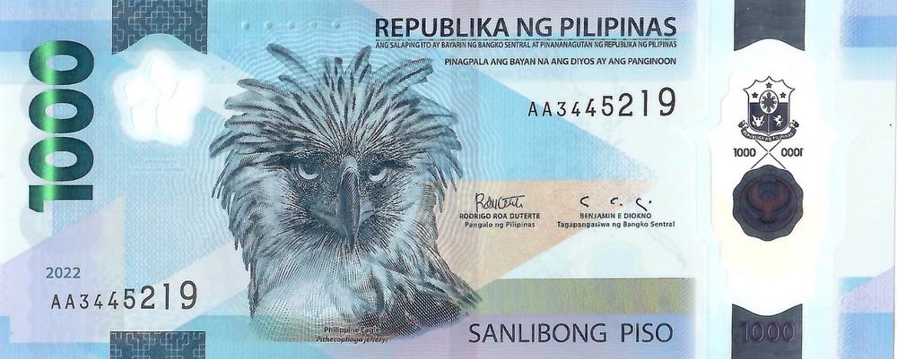 Philippines 1000 Piso,  2022 , UNC, Polymer