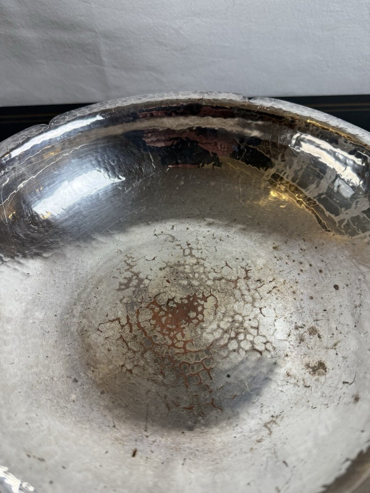 Vintage Gebelein Copper With Silver Bowl
