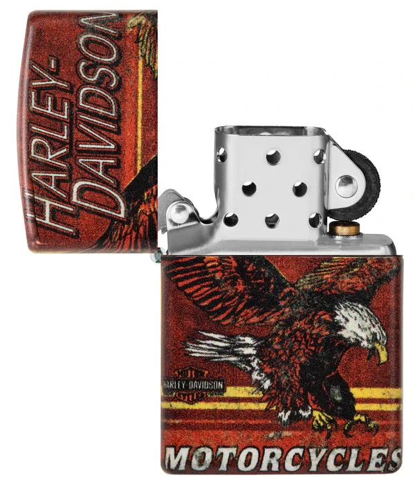 Zippo Lighter Harley-Davidson® Flying Eagle Design