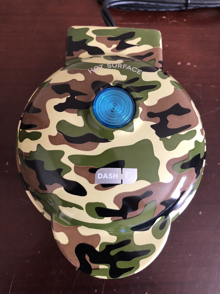 Dash Camouflage Mini Waffle Maker - Great Gift and Stocking Stuffer