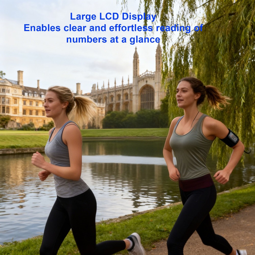 3D Pedometer Step Tracker With Large LCD Display For Walking ZZFT