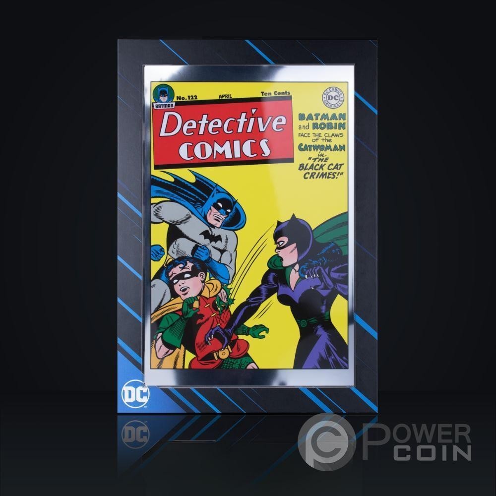 DETECTIVE COMICS 122 DC Comics Iconic Covers 1 Oz Silver Foil 5$ Samoa 2025