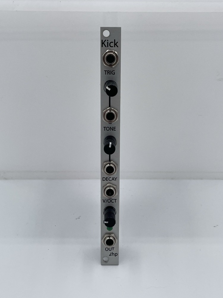 2HP Kick Eurorack Module Drum Synth