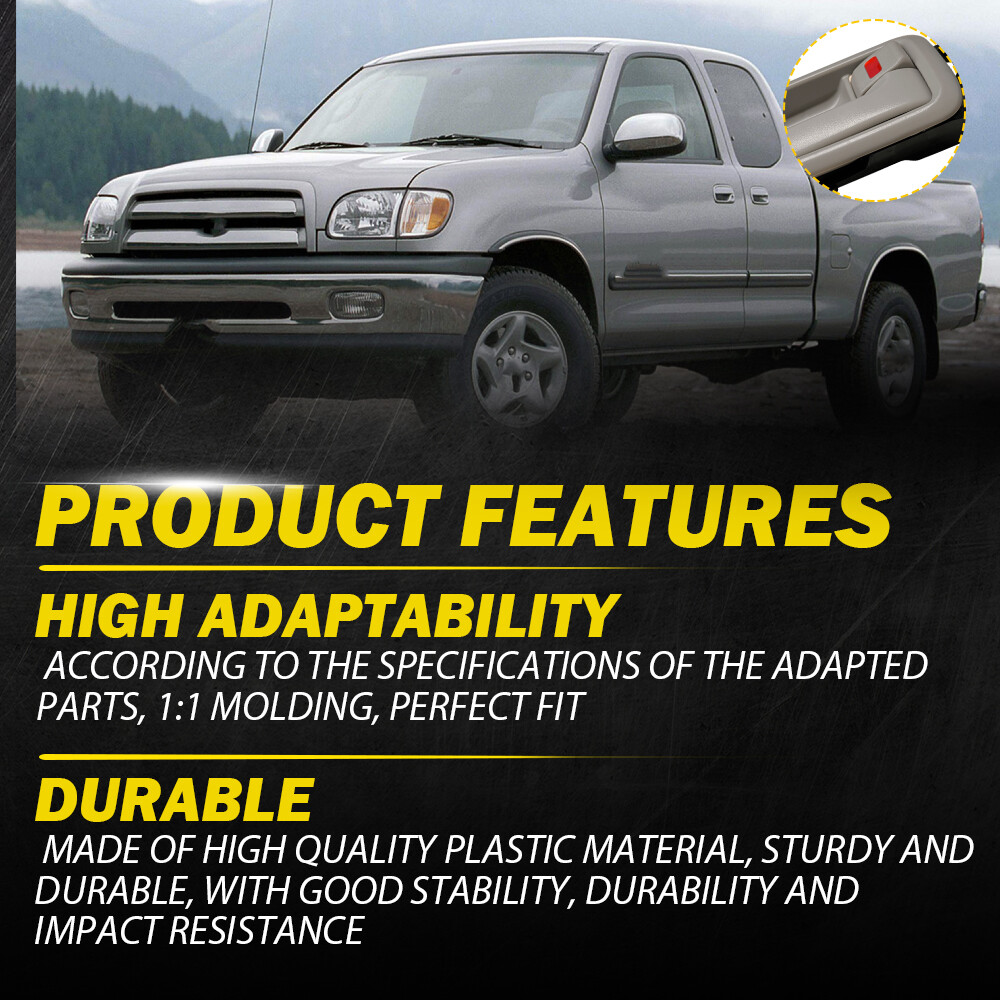 Pair Front Interior Inside Door Handle Left & Right For 2000-2006 Toyota Tundra