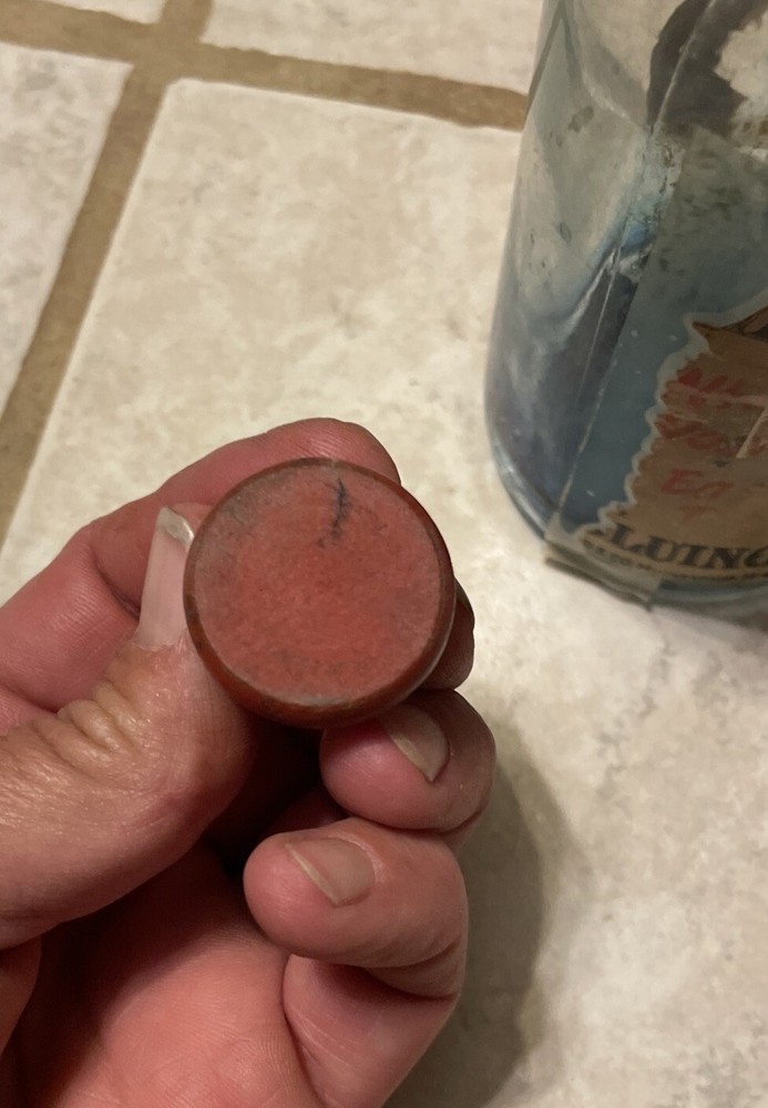 Vintage 1963 Mrs. Stewart's Liquid Bluing Bottle