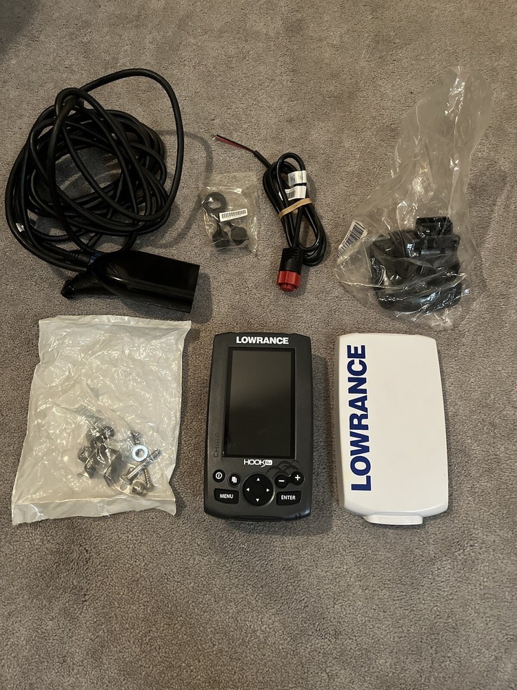 lowrance hook 4x chirp fish/depth finder