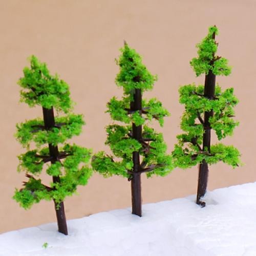 BARGAINS 100 LOT Model Train Fir Trees