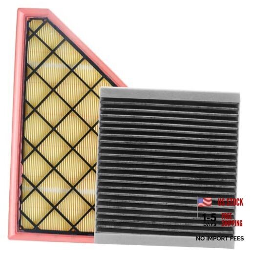 Comb Engine Cabin Air Filter for size for Enclave 3.6L(2026-2018) carbon grey