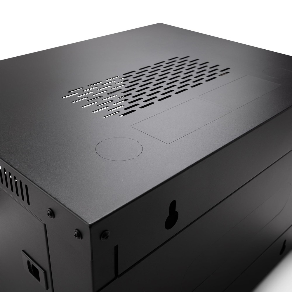 6U Wall Mount Rack Cabinet Knock Down - On-Stage