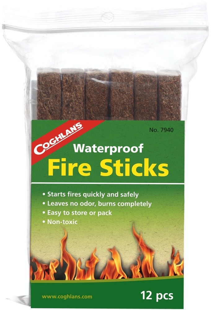 Coghlan's 12-Count Waterproof Fire Sticks