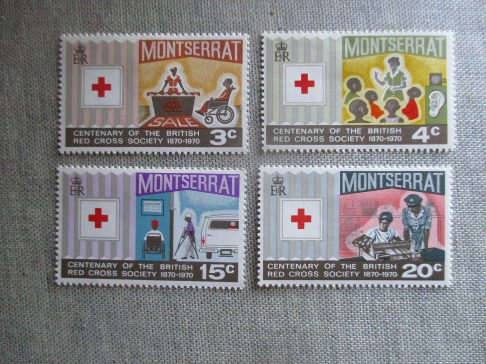 Montserrat, Scott# 227-230, MH