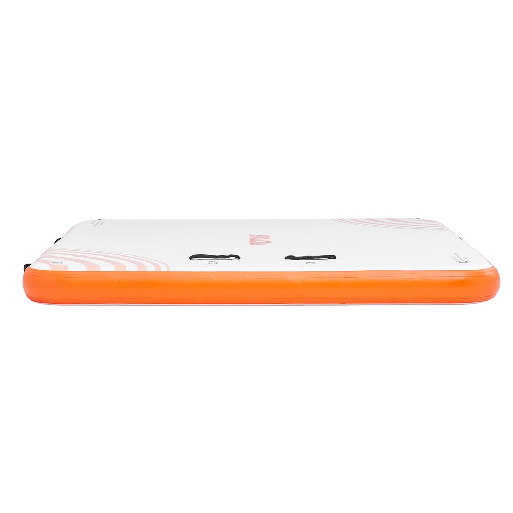 VEVOR Inflatable Floating Dock 10x8FT Inflatable Dock Platform Mat with Ladder
