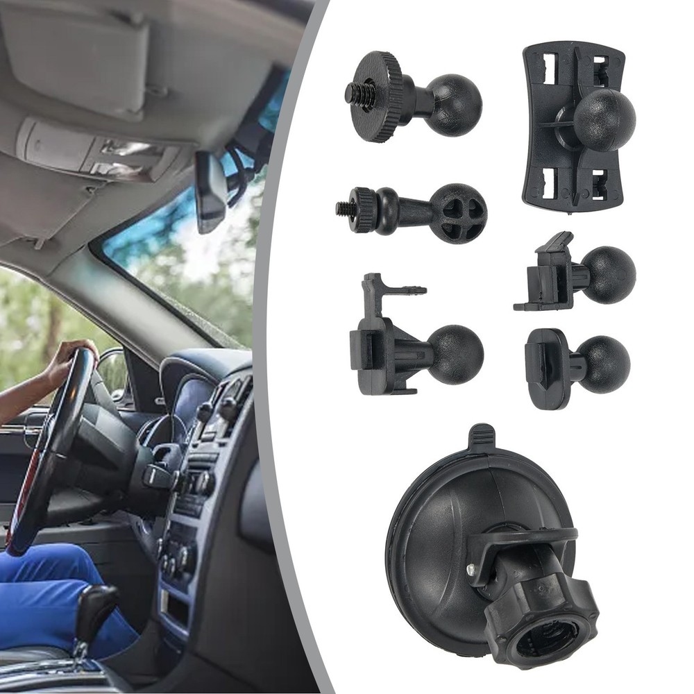 High Quality Driving Recorder Bracket Car 6 * Adapters Plastic Material