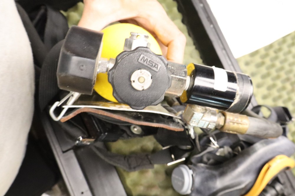 MSA Combination Breathing Apparatus hip air UNTESTED