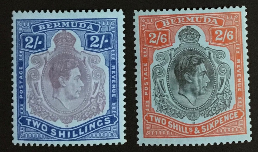 BERMUDA: Scott #123-124 MH MLH