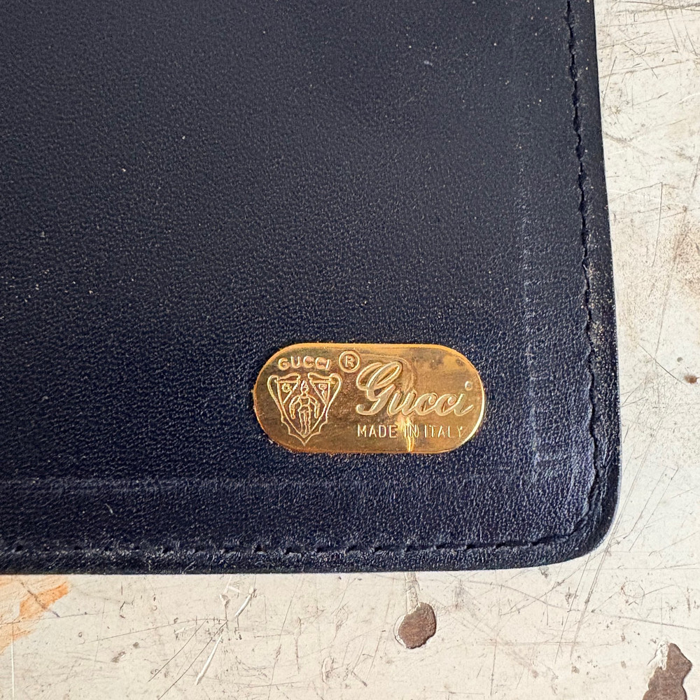 VINTAGE GUCCI DIARY HOLDER 80s