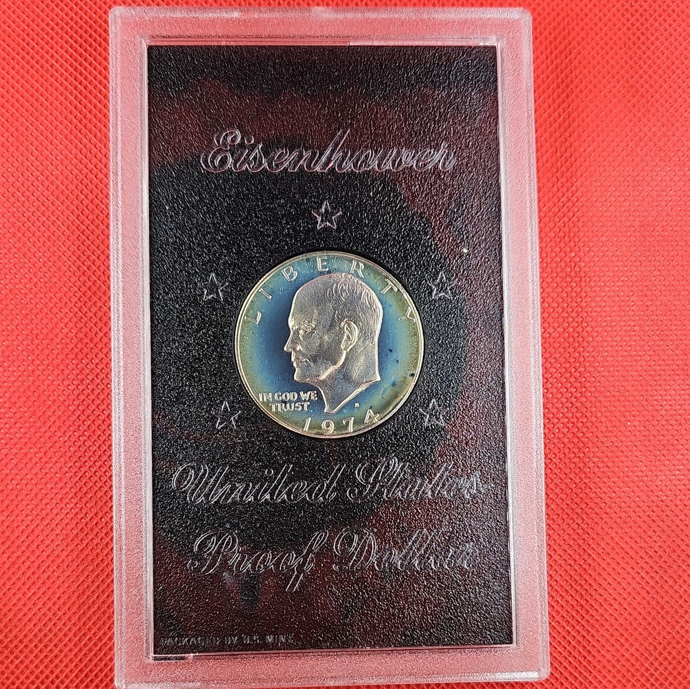 1974 S Eisenhower Silver Proof Dollar