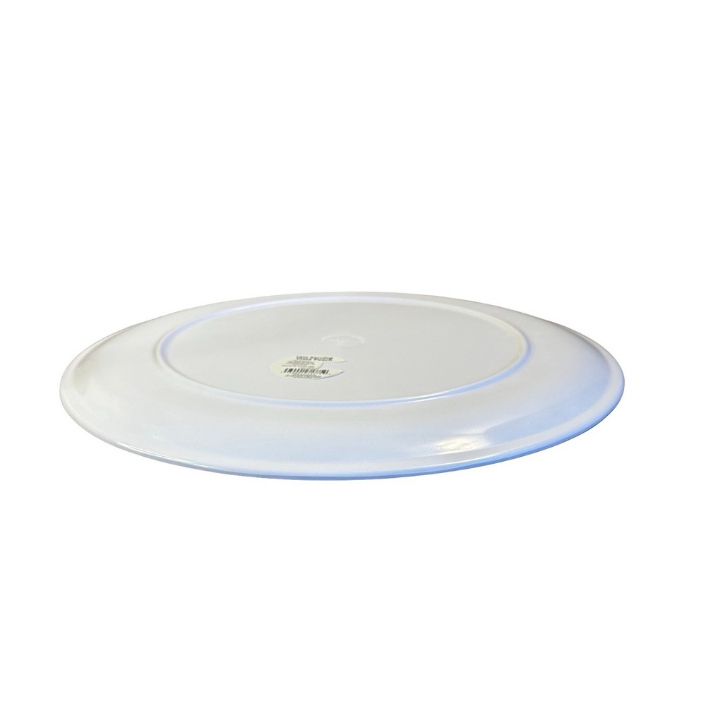 2 Melamine Platter 14” Watercolor Peach Lightweight Durable Stackable Tableware