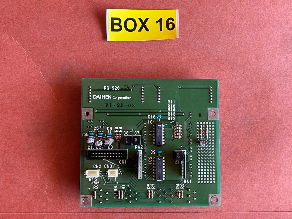 DAIHEN RF GENERATOR FRONT CONTROL PANEL PCB RG-920