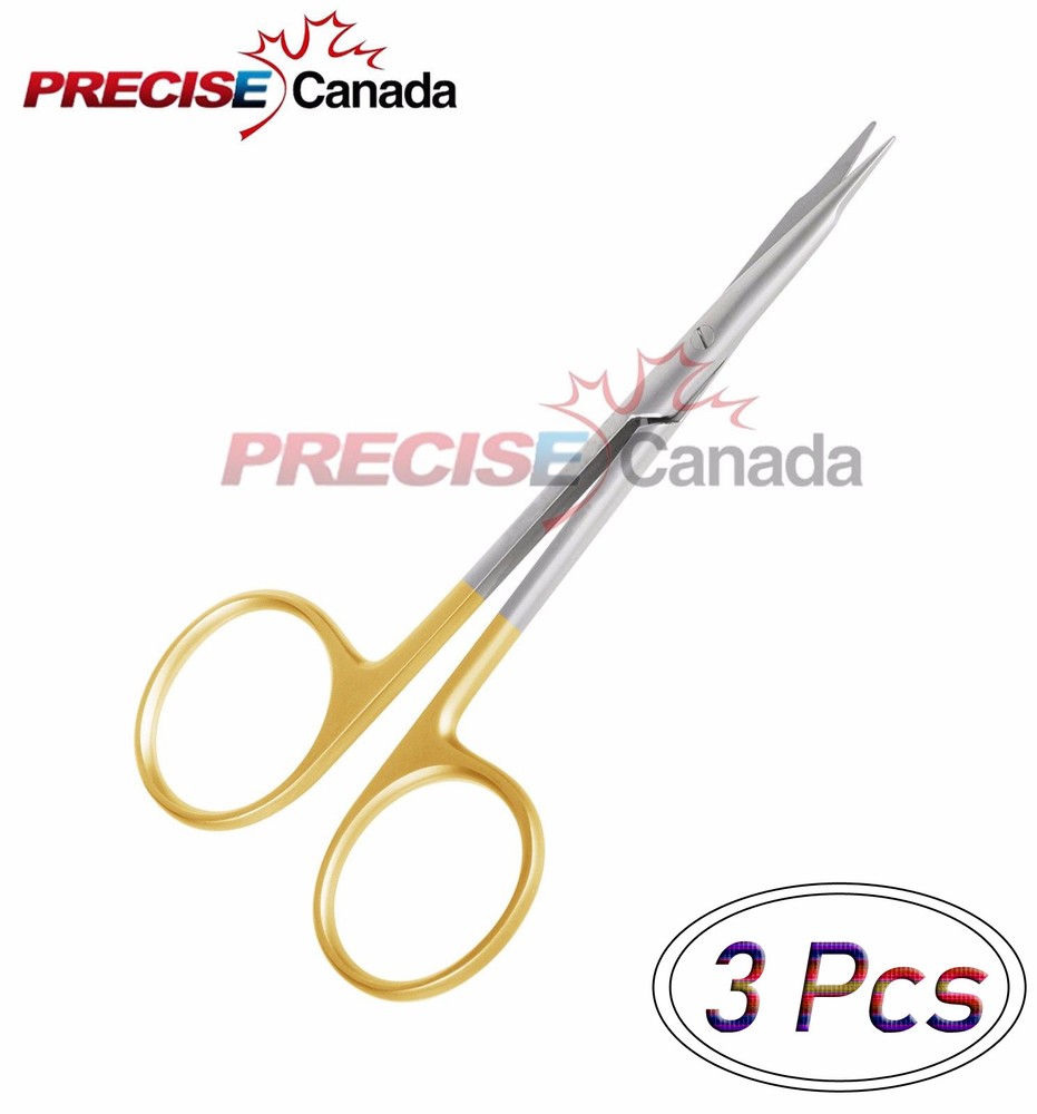 3 SUPERCUT STEVEN TENOTOMY SCISSORS 4.5" STRAIGHT SURGICAL INSTRUMENTS