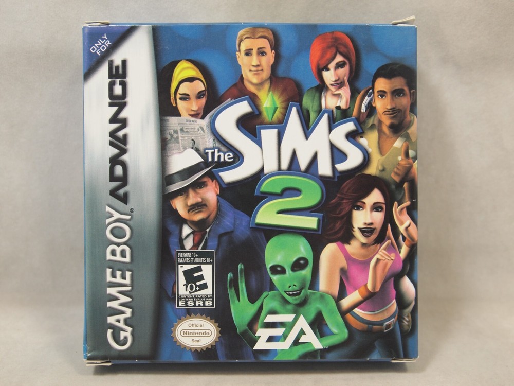 The Sims 2 (Game Boy Advance | GBA) Authentic BOX MANUAL ONLY