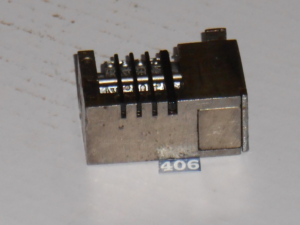WMA | REVERSE letterpress numbering machine | 406