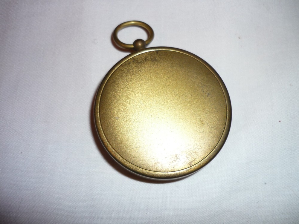 Vintage brass compass Made in W. Germany