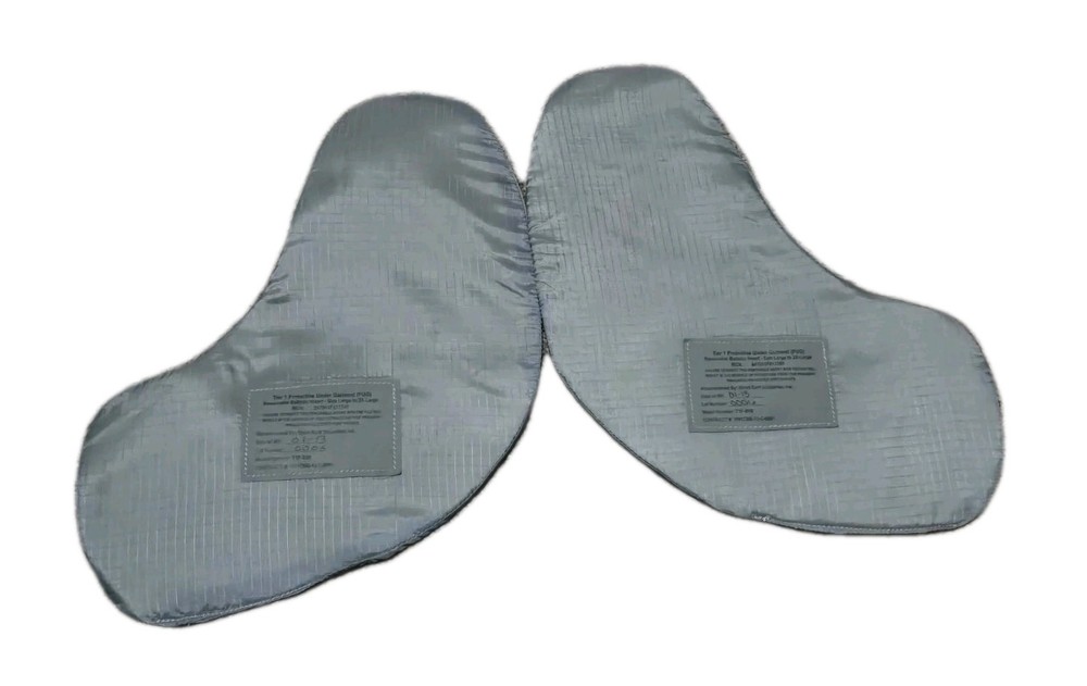 Tier 1 Protective Under Garment (PUG) Removable Ballistic Insert PAIR / L - 2 XL