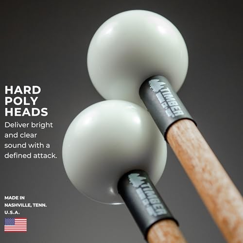 Timber Drum Co. Percussion Mallet Bundle — U.S.A. ASSEMBLED — Sticks 3 Pair Set