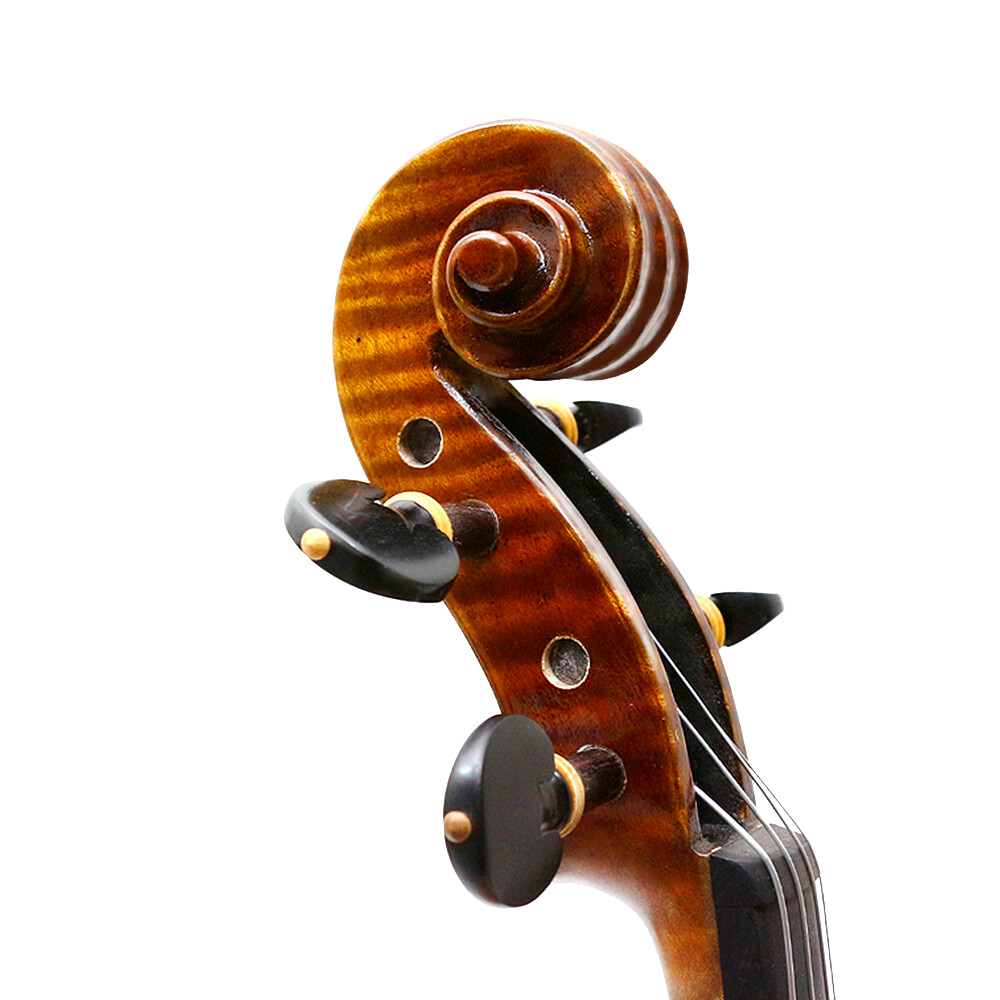 New 4/4 Violin - Premium Flamed Maple, Includes Protective Case