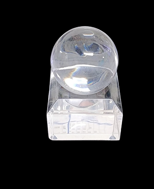 5pcs - 1-1/2" Diameter Clear Acrylic Solid Sphere Transparent Lab Craft Ball