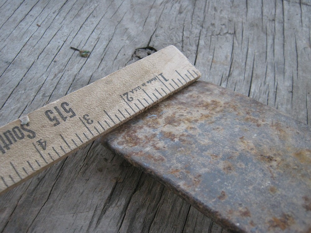 Rusty Rustic Original Vintage Primitive Metal PICK no handle