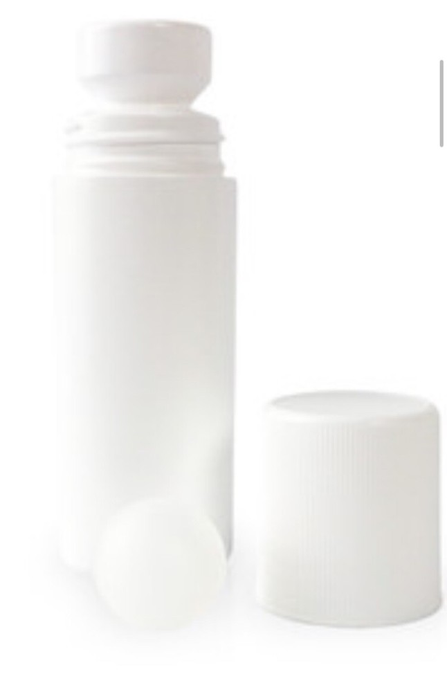 Empty White Roll on Deodorant Bottles 3 oz BPA Free DIY EO