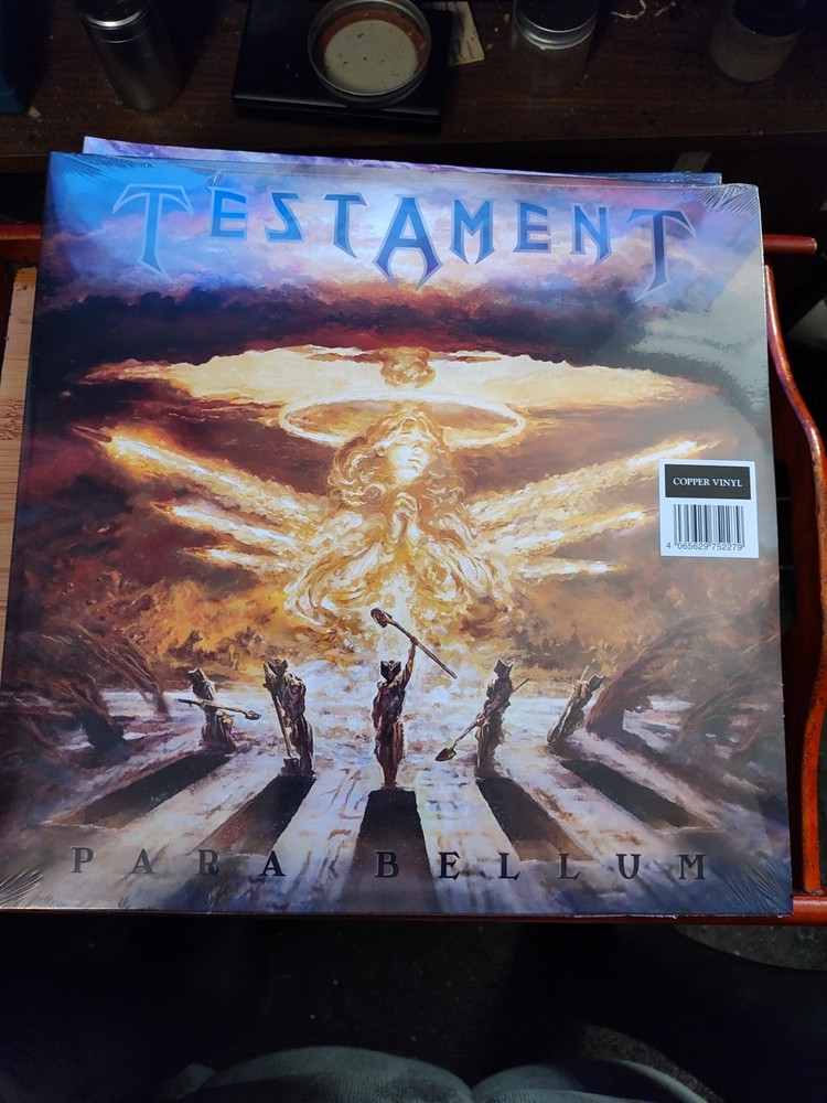 TESTAMENT PARA BELLUM NEW LP Copper Vinyl