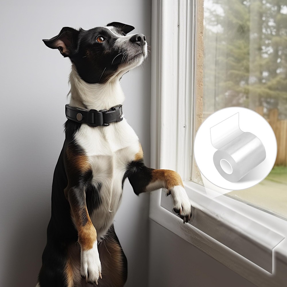 Protector de puerta contra arañazos de perros