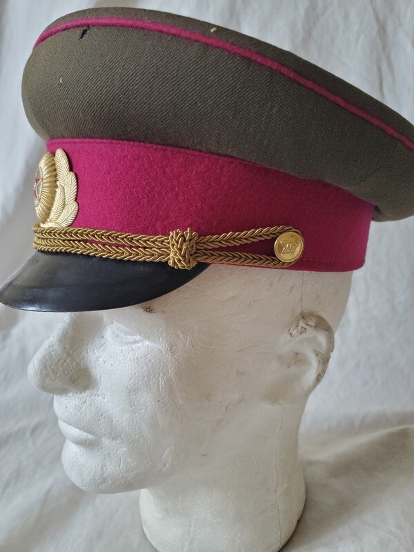 Russia Soviet Army officer Visor Hat 1964
