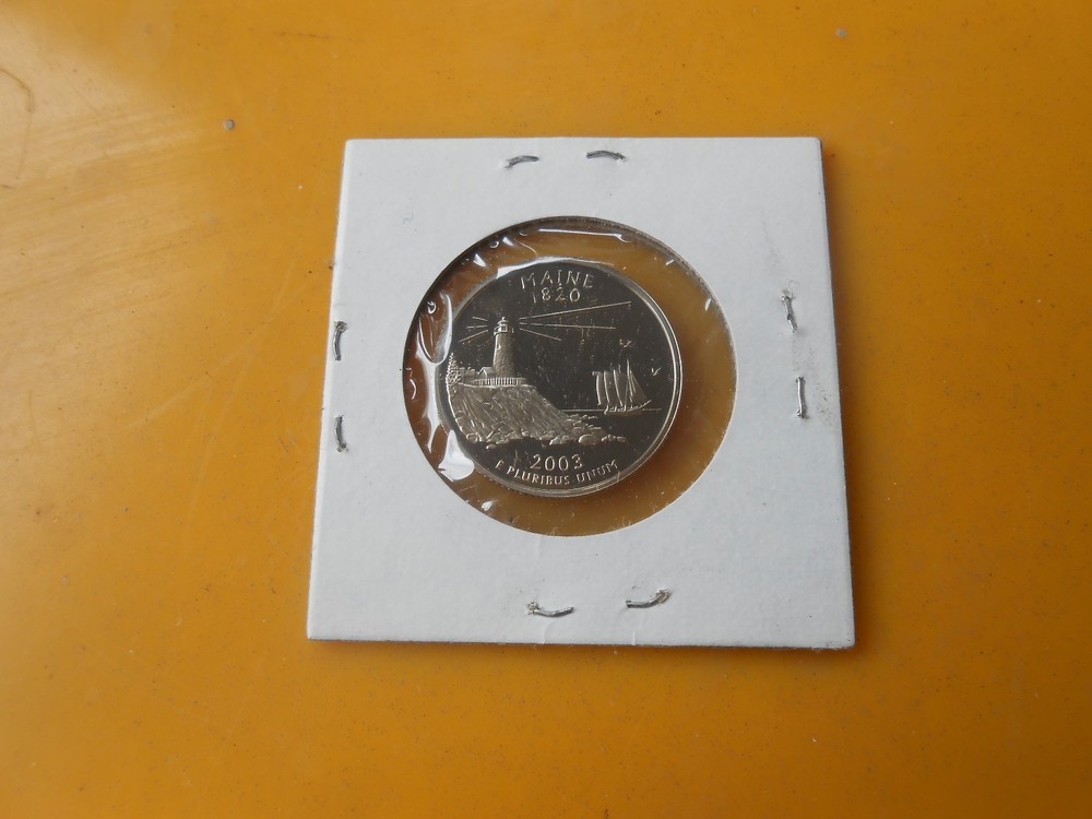 2003 S Maine STATE PROOF QUARTER DCAM